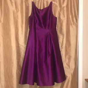 Plum dress